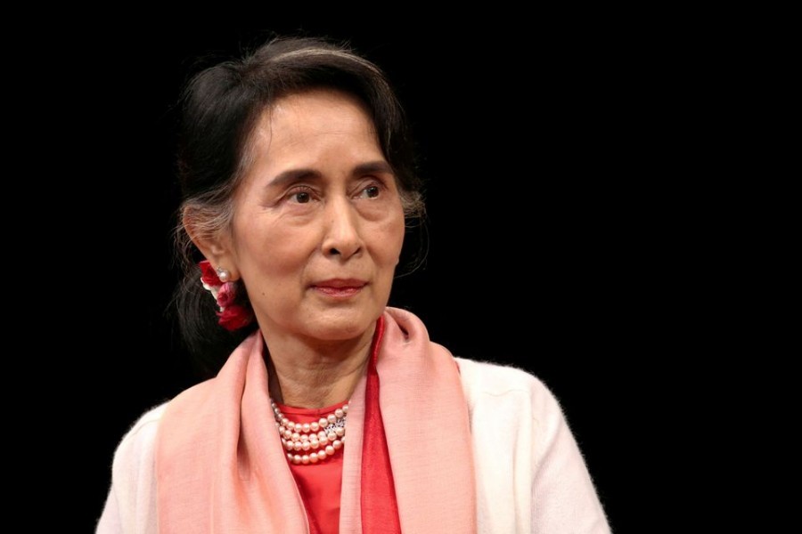 File photo of Aung San Suu Kyi