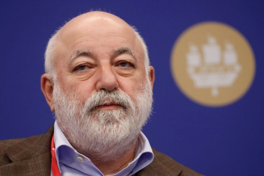 Russian businessman Viktor Vekselberg attends a session of the St. Petersburg International Economic Forum (SPIEF), Russia June 6, 2019. REUTERS/Maxim Shemetov