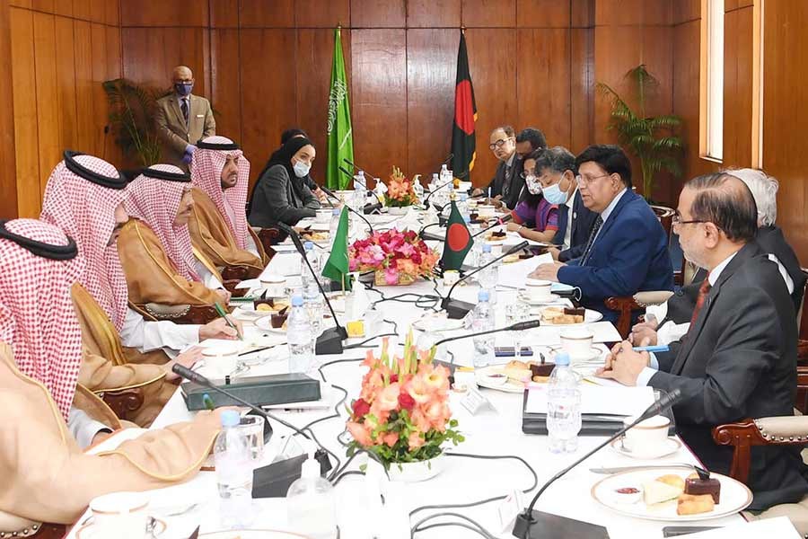 Bangladesh proposes roadmap to enhance ties with Saudi Arabia
