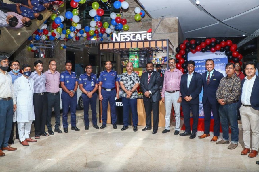 Nestlé Bangladesh installs kiosks at Police Plaza