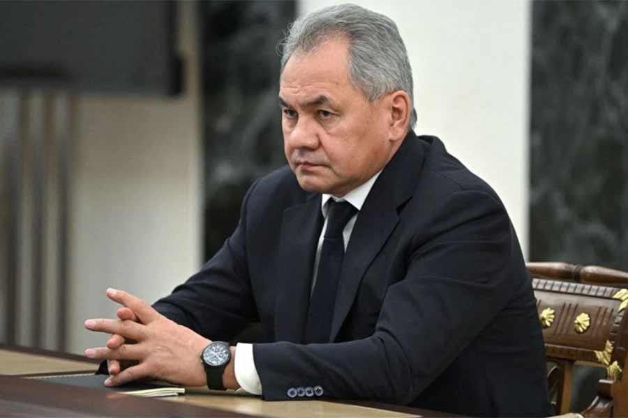 Russia's Defence Minister Sergei Shoigu