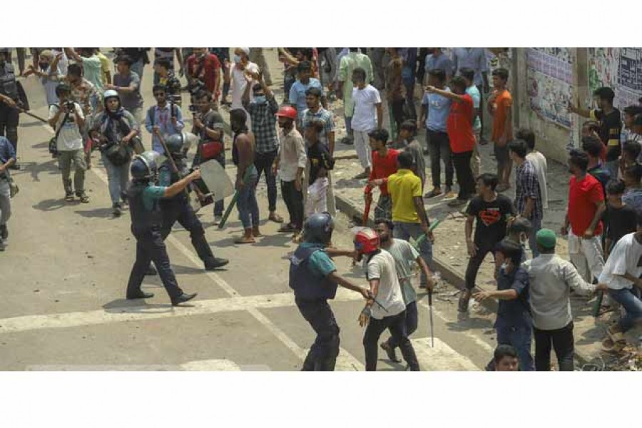 New Market clash: 5 Dhaka College students held over Nahid's murder