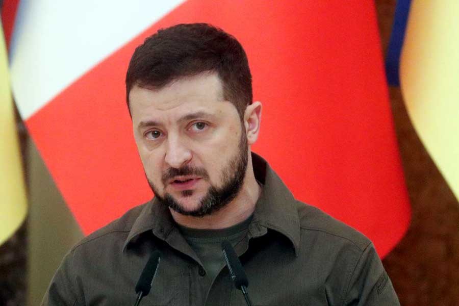 Ukraine will not give up a single piece of land, says Zelensky