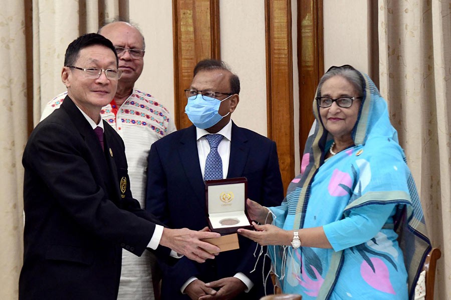 CIRDAP honours PM with rural development award