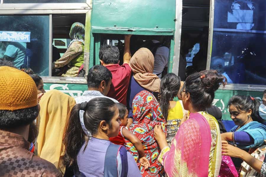 63pc adolescent girls, women face harassment in Dhaka public transport: Survey