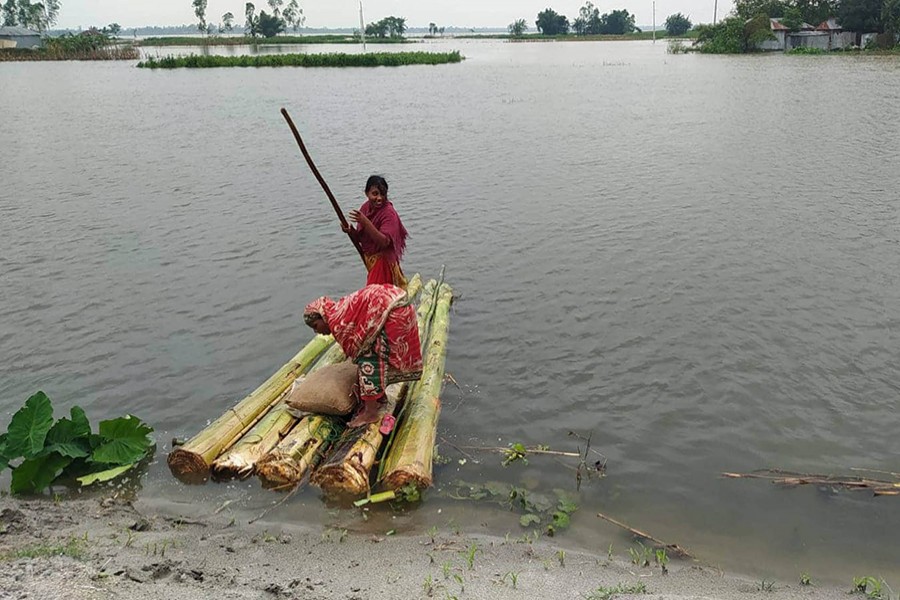 40 villages in Habiganj go under water