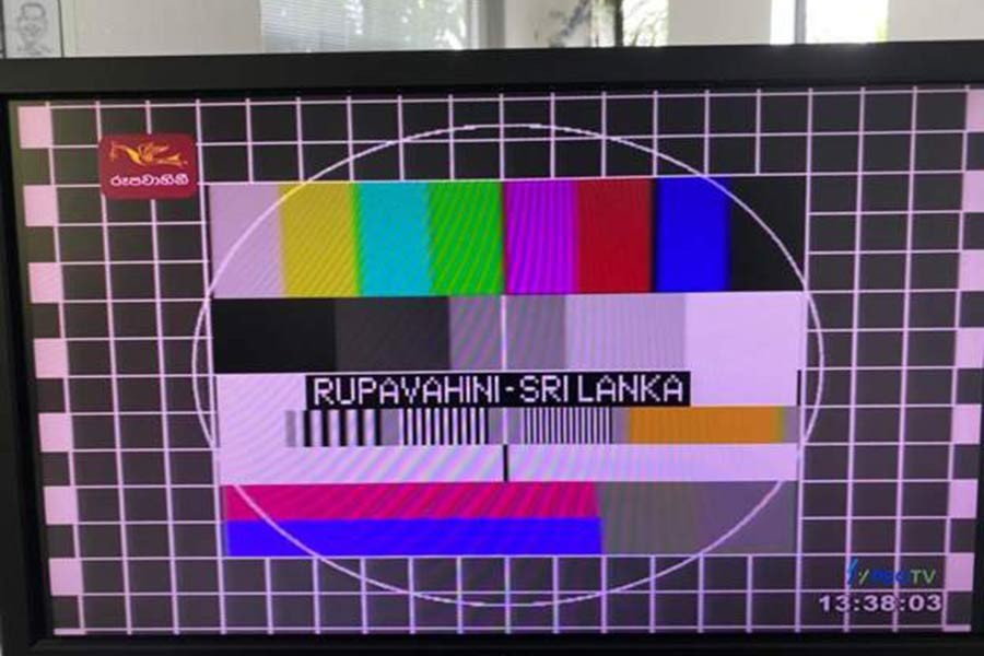 Sri Lanka's two national television channels suspend operations