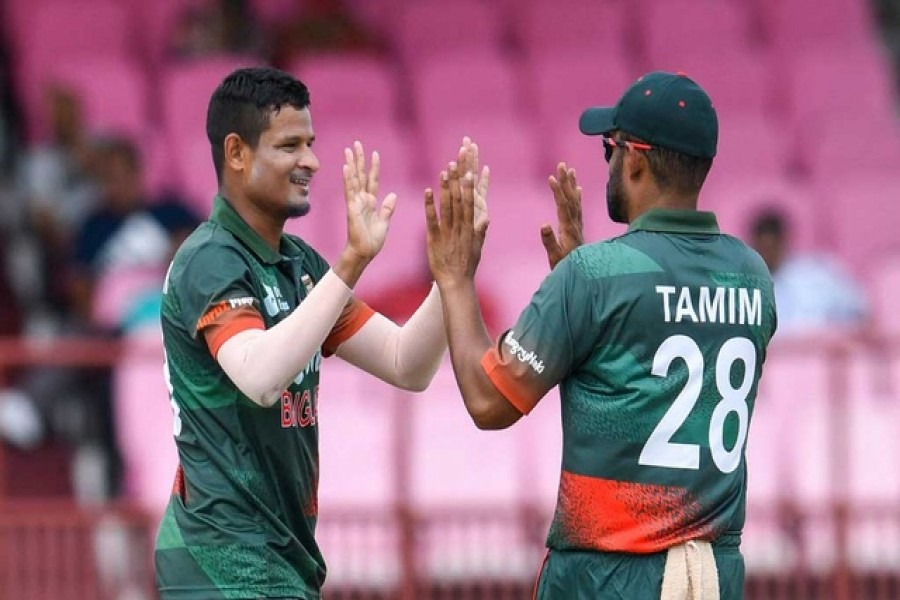 Bangladesh bowl Windies out for paltry 108 in second ODI