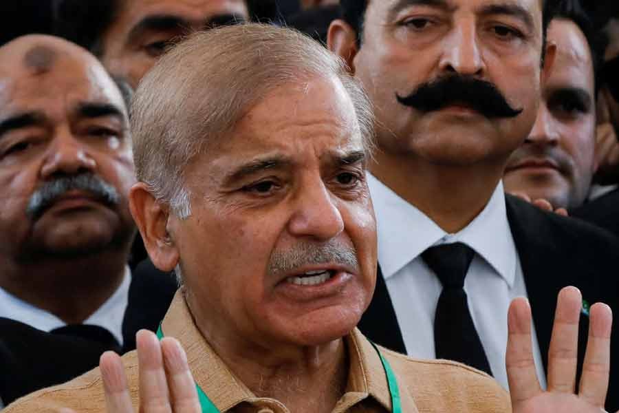 Pakistan's Prime Minister Shehbaz Sharif