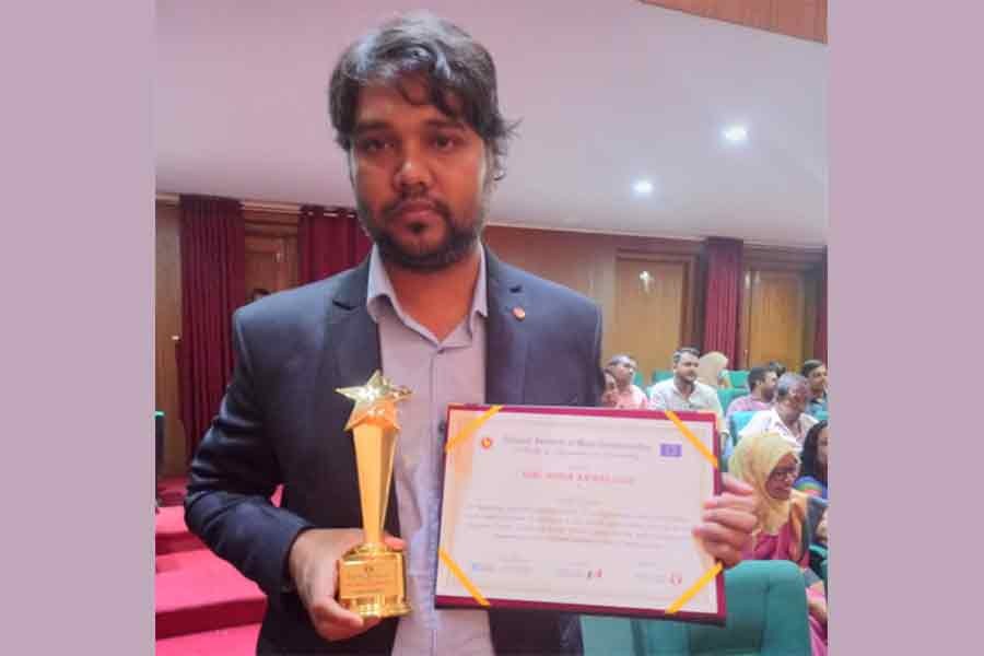 FE journalist wins NIMC Media Award-2022