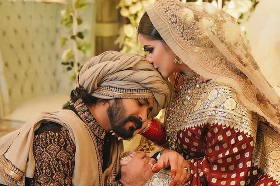 Pori Moni gives birth to baby boy