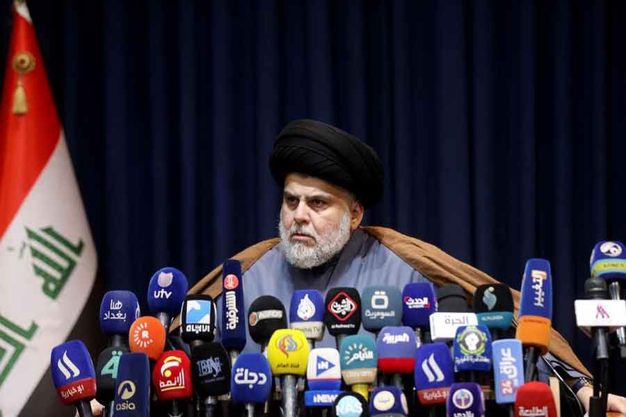 Iraq's powerful Shia Muslim cleric Moqtada al-Sadr quits politics