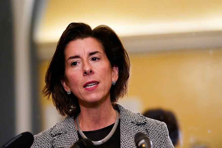 US Commerce Secretary Gina Raimondo