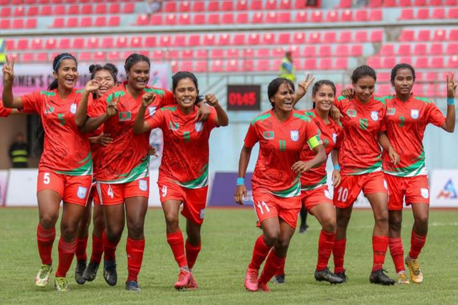 Bangladesh storm into final as Sabina scores hat-trick