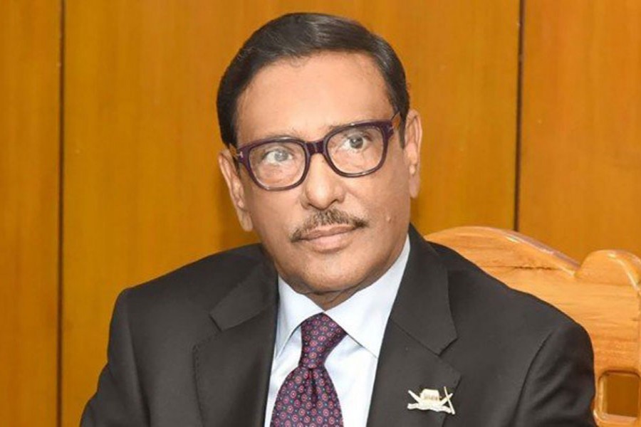 Complaining to foreigners sign of BNP’s spineless politics: Quader