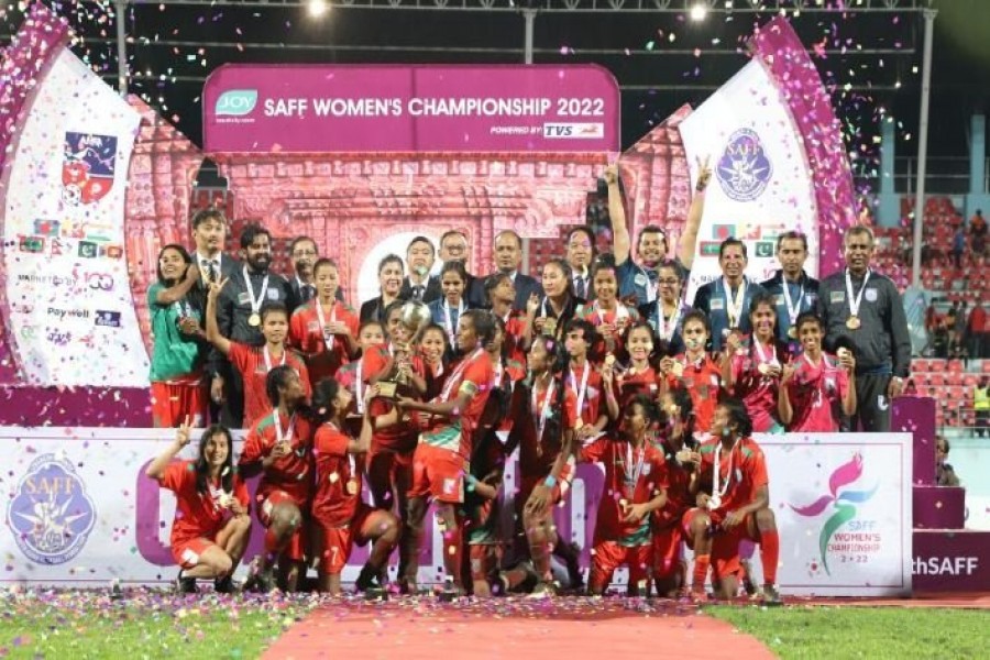 History-maker SAFF Champions now role models for hundreds of girls