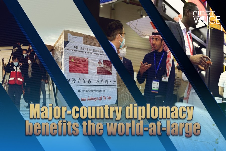 Major-country diplomacy benefits the world-at-large