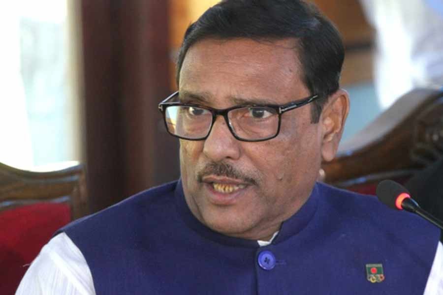 Obaidul Quader says BNP making falsehoods capitalising on global crisis