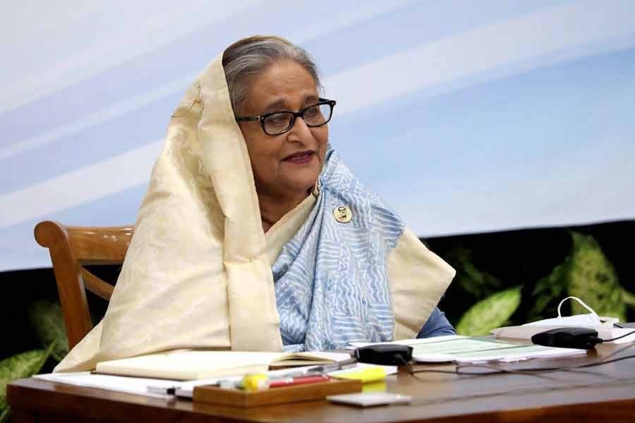 File photo of Prime Minister Sheikh Hasina. (Collected)