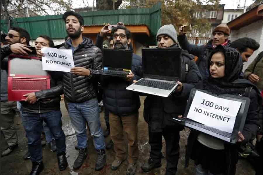 India shut off internet in Kashmir at least 106 times last year