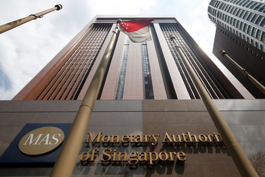 A view of the Monetary Authority of Singapore's headquarters in Singapore on June 28, 2017 — Reuters/Files