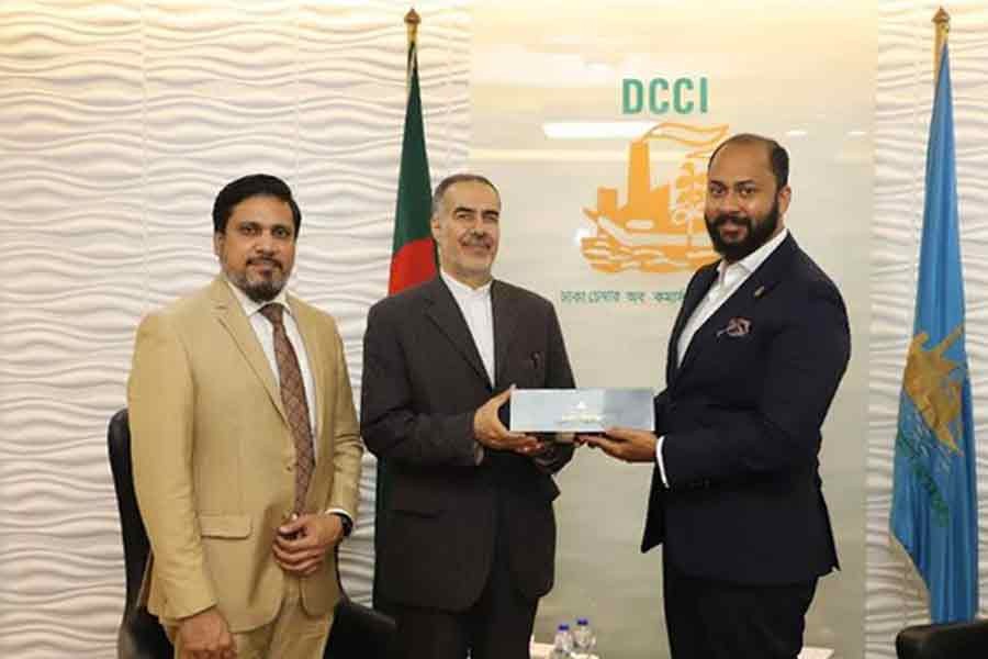 DCCI urges Iranian investors to import more jute goods from Bangladesh