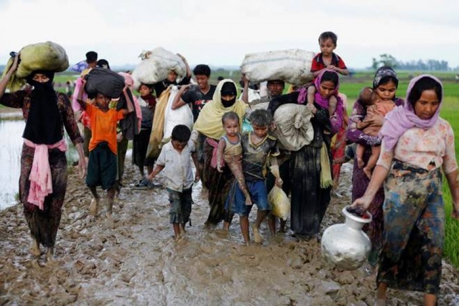 BD seeks China's role in shifting Rohingya from zero point