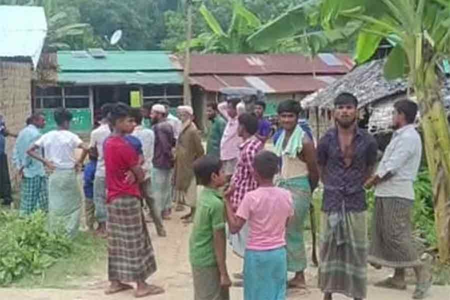 Sounds of gunfire from Myanmar side frighten Bangladeshis at border again