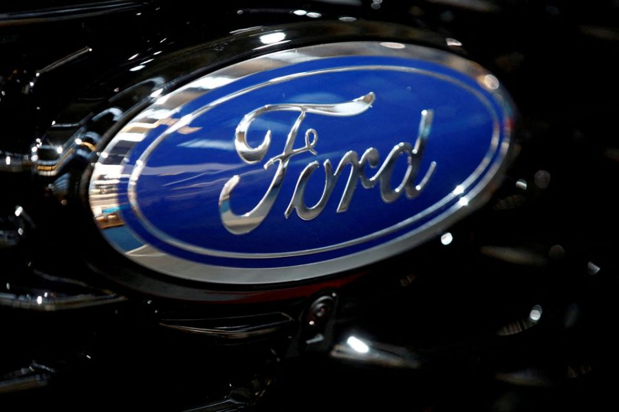 Ford logo is pictured at the 2019 Frankfurt Motor Show (IAA) in Frankfurt, Germany on September 10, 2019 — Reuters/Files