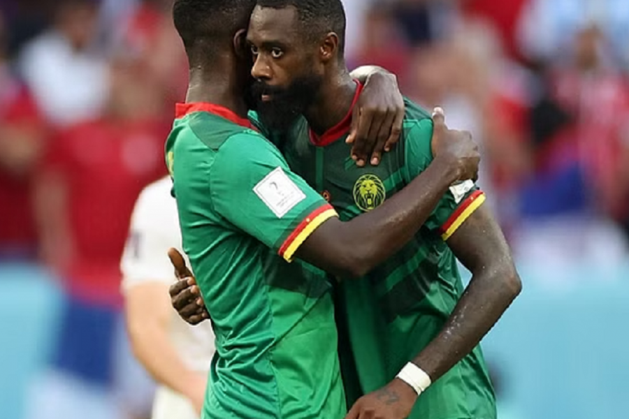 Aboubakar rescues Cameroon in comeback 3-3 draw with Serbia