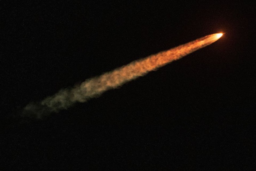 NASA's next-generation moon rocket, the Space Launch System (SLS) rocket with the Orion crew capsule, lifts off from launch complex 39-B on the unmanned Artemis 1 mission to the moon, seen from Sebastian, Florida, US on November 16, 2022 — Reuters/Files