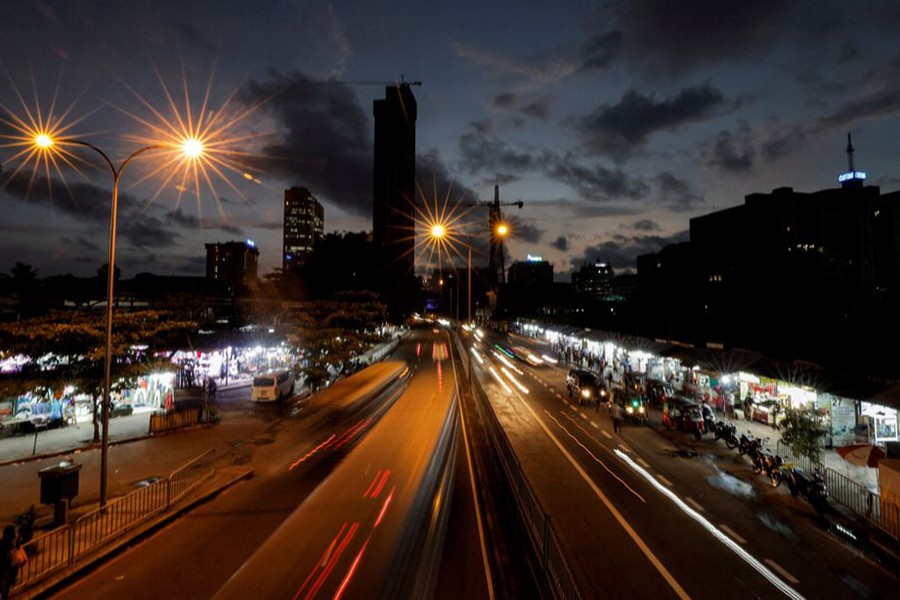 A general view of city's skyline, amid the country's economic crisis in Colombo, Sri Lanka on April 19, 2022 — Reuters/Files