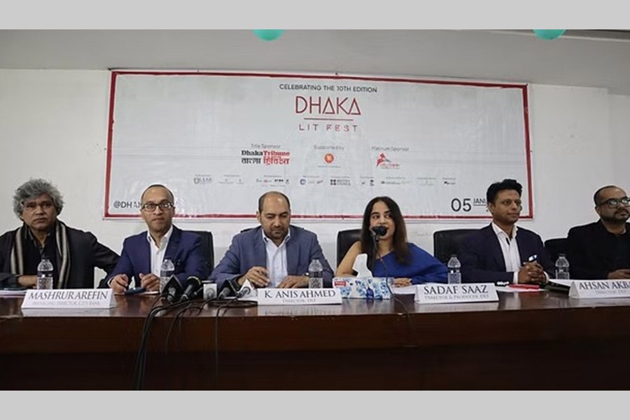 Dhaka Lit Fest kicks off Thursday