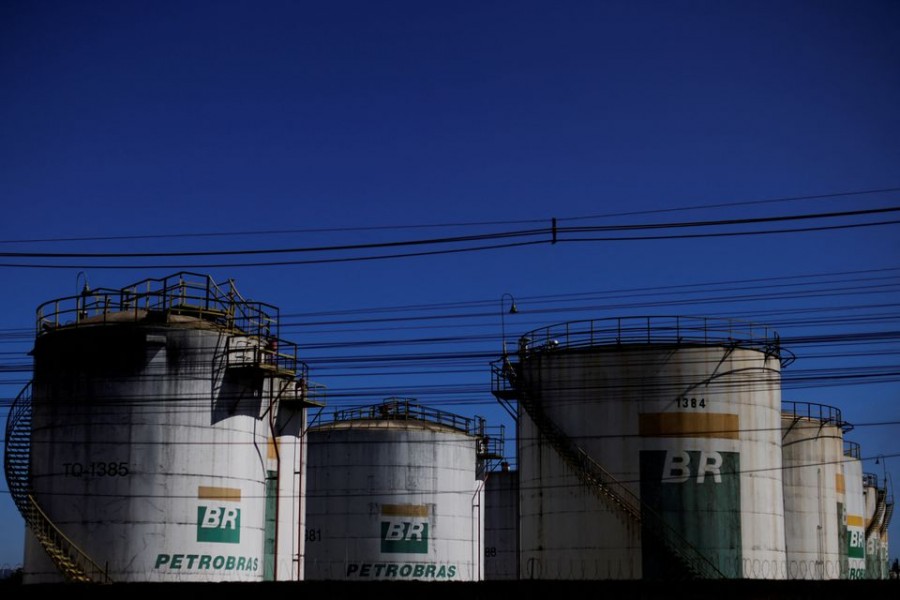 A general view of the tanks of Brazil's state-run Petrobras oil company following the announcement of updated fuel prices at at the Brazilian oil company Petrobras in Brasilia, Brazil on June 17, 2022 — Reuters/Files