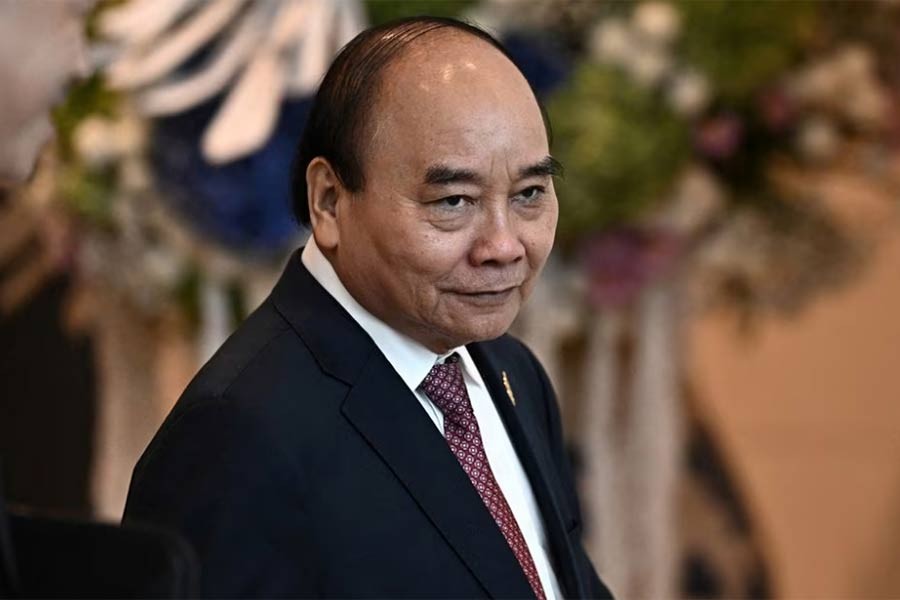 Vietnam's President Nguyen Xuan Phuc