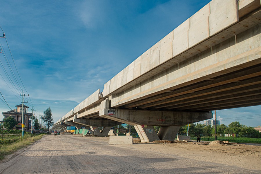 Chattogram elevated expressway to partially open to traffic next month