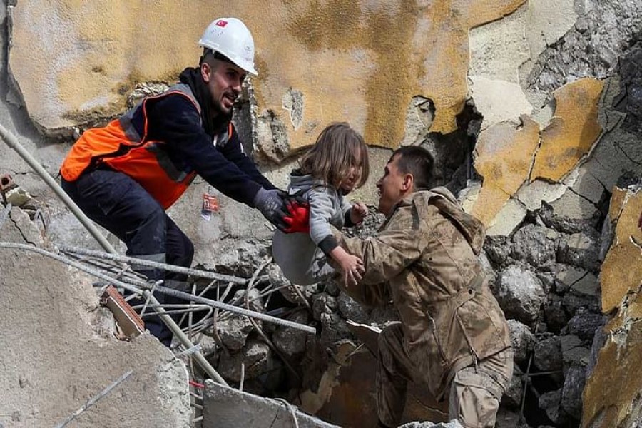 Quake in Turkish centenary year