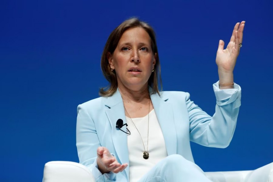 YouTube CEO Susan Wojcicki attends a conference at the Cannes Lions International Festival of Creativity, in Cannes, France on June 19, 2018 — Reuters/Files