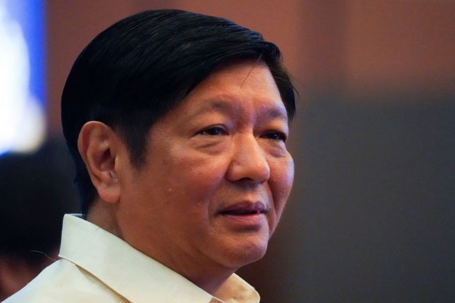 Philippine's President Ferdinand Marcos Jr attends meeting with representatives of ASEAN Inter-Parliamentary Assembly (AIPA) during the ASEAN Summit in Phnom Penh, Cambodia November 10, 2022. REUTERS/Cindy Liu