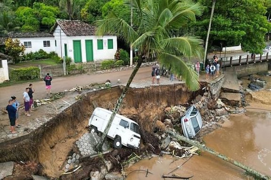 ব্রাজিলে ভারি বৃষ্টিতে বন্যা ও ভূমিধস, ৩৬ মৃত্যু