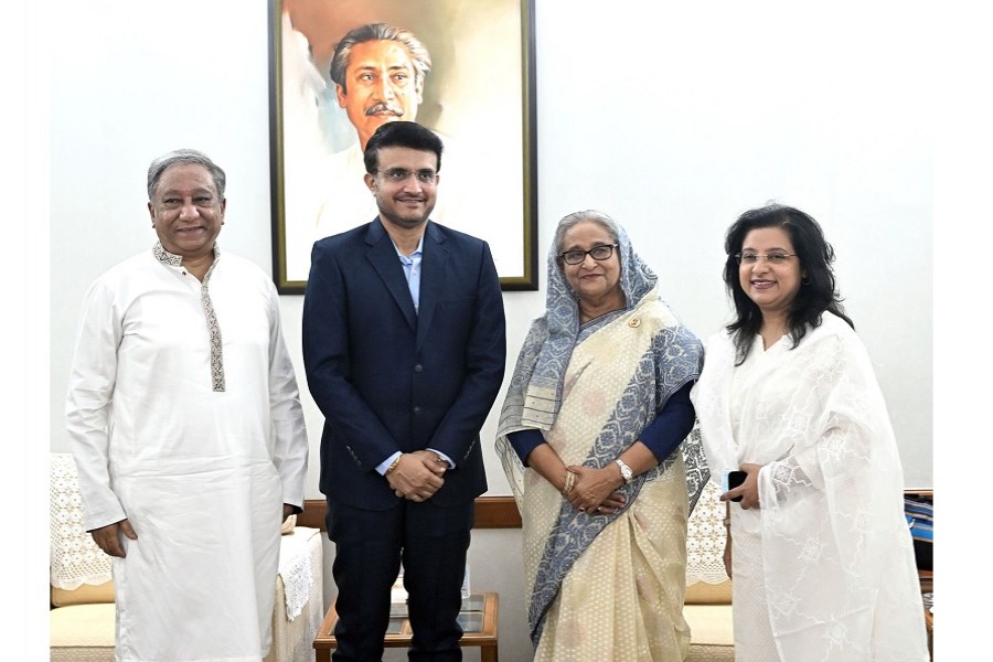 Sourav Ganguly meets PM 